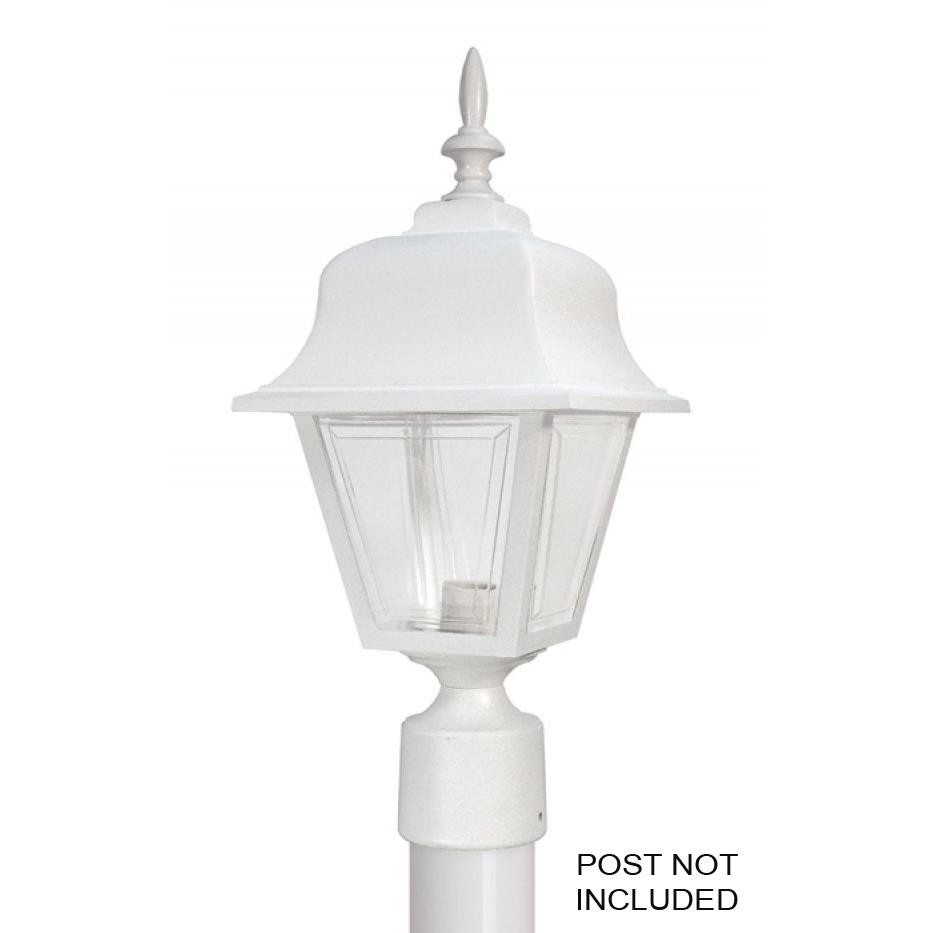 Wave Lighting 260TC-LR12W-WH LED Marlex Ashland Post Light in White